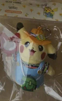 韓国限定 オリーブヤング コラボ ポケモン ピカチュウ ぬいぐるみ 虫