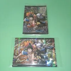 【PSA10】ワンピース　ウエハース　ルフィ　ロー　8-09 ㉚ ワンピース ウエハース ルフィ ロー No.8-09 8-10 未開封 - メルカリ