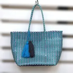 ❤新品・未使用❤【COOCO】メッシュ編みマルシェトートバッグ A4収納 