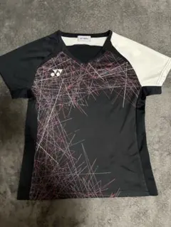 YONEX テニス Tシャツ ブラック/ホワイト