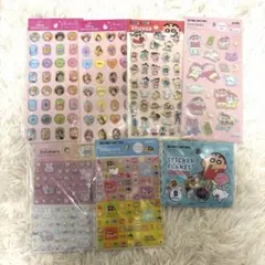 【新品未開封】クレヨンしんちゃん　ディズニー　シールセット７点