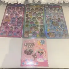 うるちゅるPOPSEAL おはじきシールフレーク おぱんちゅうさぎ んぽちゃむ