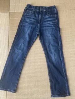 MPS ダークブルー ストレートパンツ