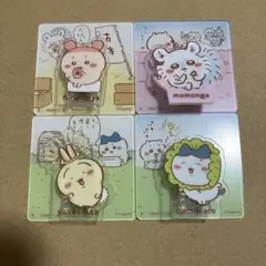 ちいかわ　アクリルシーンクリップ　4種セット