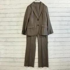 NEWYORKER セットアップ ジャケット パンツ　スカート ブラウン系 13