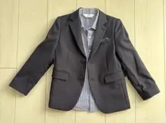 男児フォーマル 120 waltz by BEAMSDESIGN 濃紺 シャツ付