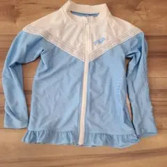 FILA ラッシュガード ライトブルー/ホワイト