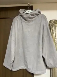 MAISON SPECIAL フード付きトレーナー M グレー