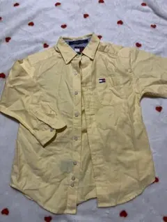 Tommy Hilfiger ボタンダウンシャツ 4号 イエロー