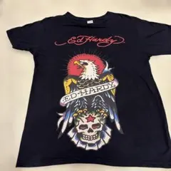 Ed Hardy 半袖Tシャツ イーグル スカル 黒 M