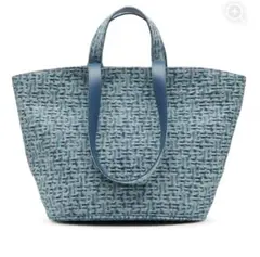 未使用級　DIESEL デニム トートバッグ　ロゴモノグラムのサムネイル