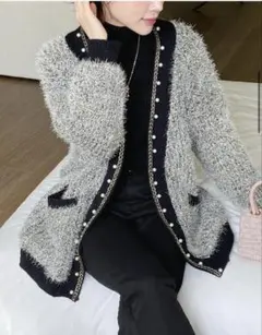 新品未使用★dholic シャギーカーディガンのサムネイル