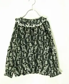 美品★ボントン BONTON★ブラウス　リバティ　8 130