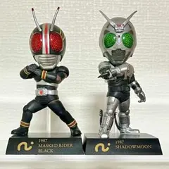 16dソフビコレクション スーパーストロングマシン 銀マスク&黒マスク2
