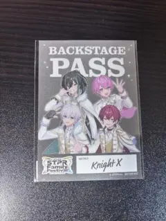 すとふぇす　2026 ノベルティステッカー　騎士X