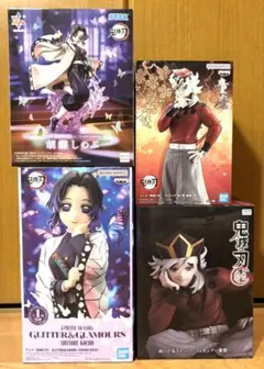 鬼滅の刃 フィギュア 胡蝶しのぶ 童磨 4種4個セット