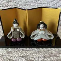 陶器製 雛人形セット ひな祭り