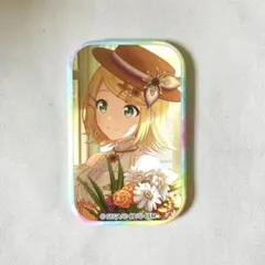 プロセカ　スクエア缶バッジ　鏡音リン