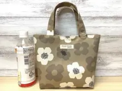 ハンドメイド　ミニトートバッグ　 北欧風花柄