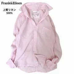 極美品✨フランク&アイリーン EILEEN ピンク モーリシャス製コットン M