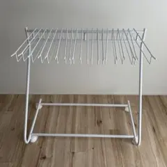 スラックスハンガーラック　ズボン掛け