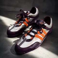【美品】Y-3 Boxing レザースニーカー 23cm シルバー パープルのサムネイル
