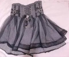 リズリサレースアップコルセットライクスカパン サンプル品