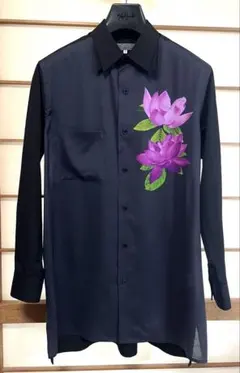 新品 ヨウジヤマモト Yohji Yamamoto シャツ ワイズフォーメン 花のサムネイル