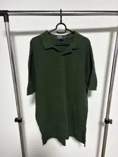Polo by Ralph Lauren 半袖ポロシャツ XL グリーン