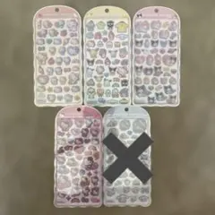 【正規品】4月30まで値下げ中！サンリオ　コットンパフィーシール　4シートセット