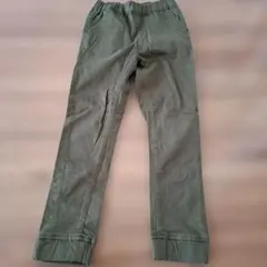 hakka kids ロングパンツ カーキ 120のサムネイル