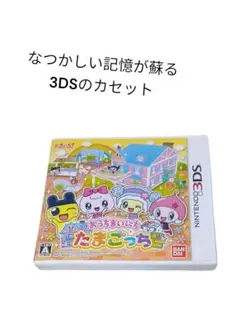 懐かしい記憶が蘇るうちまいにちたまごっち　3DSのカセット