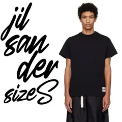 【定価2.2万】JILSANDER Tシャツ コットン ブラック S