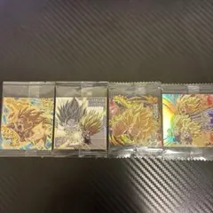 ドラゴンボール ウエハースシール 4枚セット