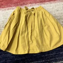 プティマイン　スカート　130 黄
