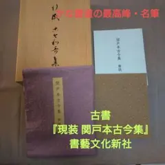 古書『現装 関戸本古今集』書藝文化新社 平成元年発行 古書『現装 関戸本古今集』書藝文化新社 平成元年発行 - メルカリ