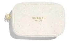 シャネル ホリデー ポーチ ホワイト 白 限定品 ノベルティ 完売品