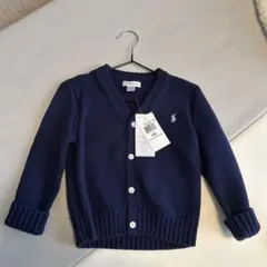 ラルフローレン　カーディガン　24M
