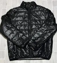 大きいサイズ　ダウンジャケット　ブラック　XXL