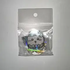 まじかるちいかわ　アクスタにもなるホログラムアクリルキーホルダー　ハチワレ