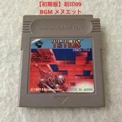 GB『テトリス』刻印09【初期版】ソフトのみ.