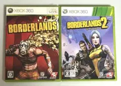 【Xbox360】Borderlands (ボーダーランズ) 2本セット