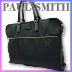 Paul Smith ポールスミス ビジネスバッグ 黒 ナイロン 多収納のサムネイル