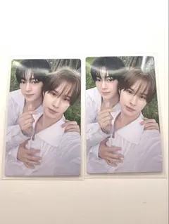 TWS はじめまして Weverse盤 ユニット トレカ ハンジン ギョンミン