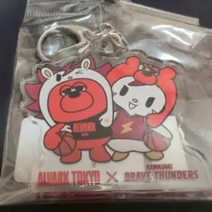 ALVARK TOKYO × BRAVE THUNDERS アクリルキーホルダー