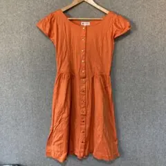 vintage courreges グレージュ　ワンピース