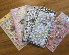 ジュエルプチドロップ４種　カプセルポップシール