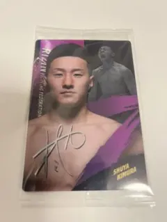 RIZINウエハース25／No.12／木村柊也