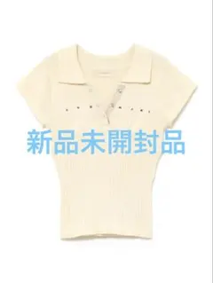 Lindsay logo tops ivory andmary アンドマリー andmary Lindsay logo tops ivory - メルカリ