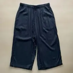 ユニクロ レーヨンリラコ ブラック XL